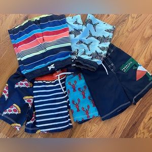Bundle of swim trunks for 4 y/o